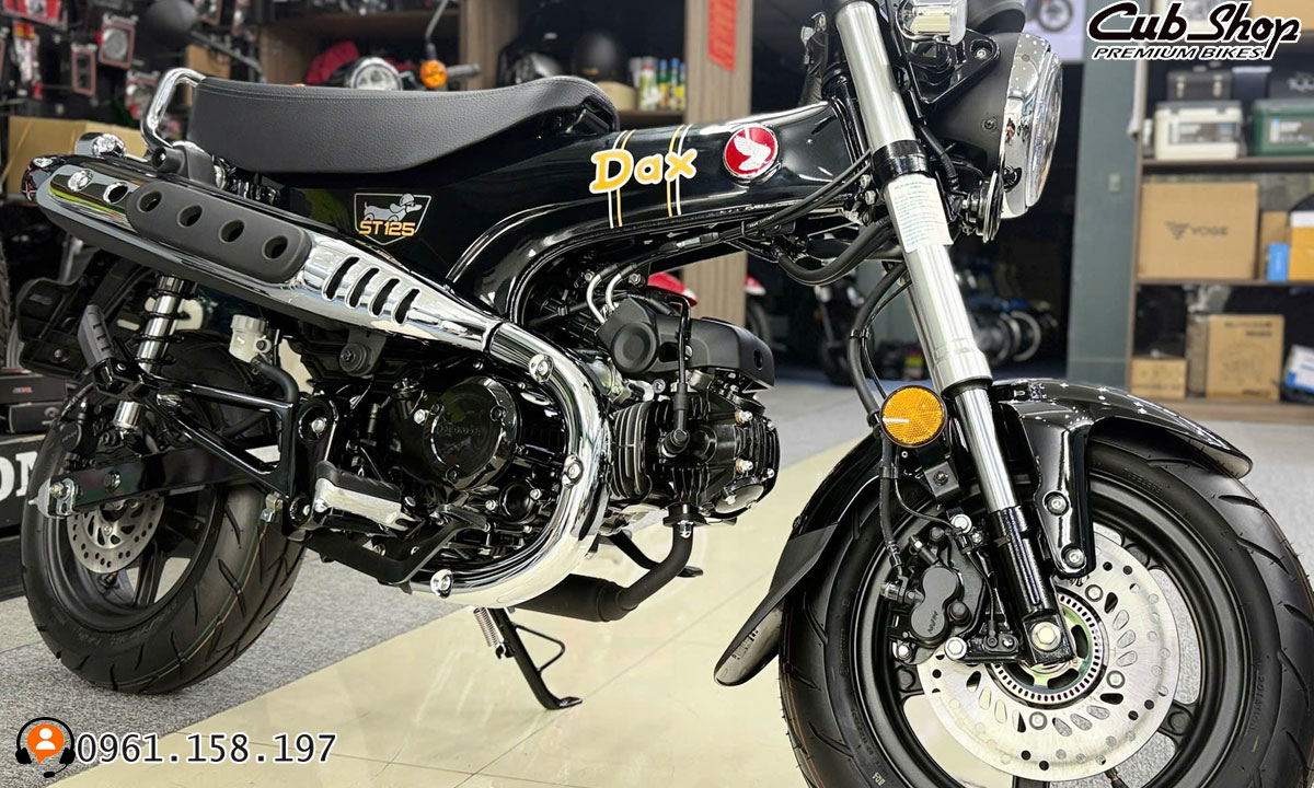 Honda Dax 125 2026 Original Màu Đen: Bản Lĩnh 